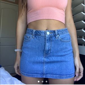 Urban Outfitters denim skirt